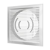 Вентиляционная решетка прям-к сферическая ЭРА 1515РC10Ф