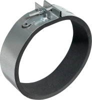 Крепежный хомут быстросъемный, с уплотнителем 160  Крепежный хомут быстросъемный, с уплотнителем 160