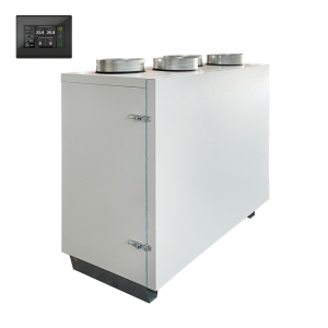 Приточно-вытяжная установка с пластинчатым рекуператором ФЬОРДИ ВПУ-CF-700/4,5-230/1 EC-V-BLG-M