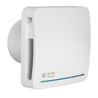 Вытяжной вентилятор с обратным клапаном Soler Palau ECOAIR 100 SLC ECOWATT