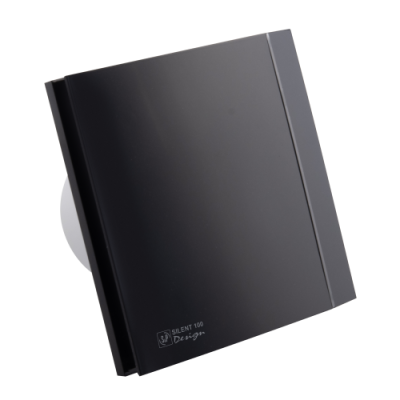 Вытяжной вентилятор Soler Palau SILENT-100 CRZ MATT BLACK DESIGN 4C