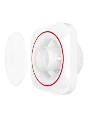 Вентилятор накладной ЭРА DISC 4 с обратным клапаном