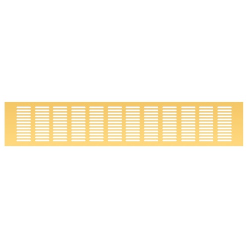 Вентиляционная решетка Благовест золото (500x100 мм)