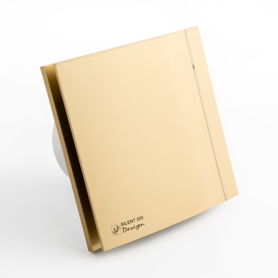 Вытяжной вентилятор с обратным клапаном Soler Palau SILENT-200 CZ GOLD DESIGN 4C