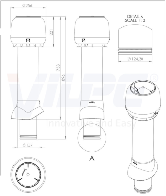 125P/IS/700 Вентиляционный выход, RR11