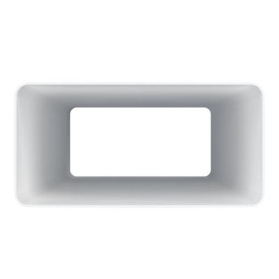 Воздуховод плоский пластиковый ЭРА 922ВП1,5 (220х90 мм/1,5 м)