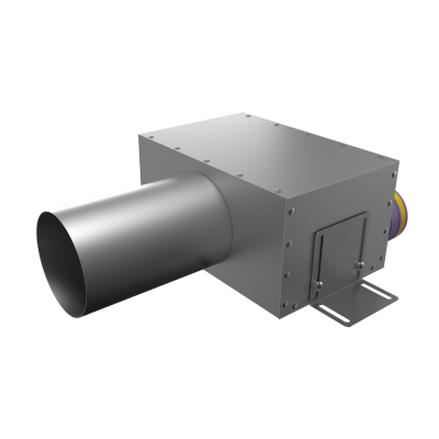 Присоединительная коробка Provent VPD 125/75×3 на 3 выхода, прямая круглая