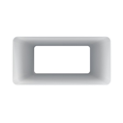 Воздуховод прямоугольный ЭРА 511ВП1 ПВХ (55х110 мм/1 м)