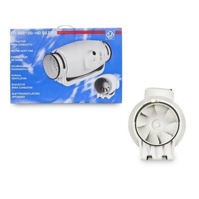 Канальный вентилятор круглый Soler Palau TD-500/150-160 Silent 3V