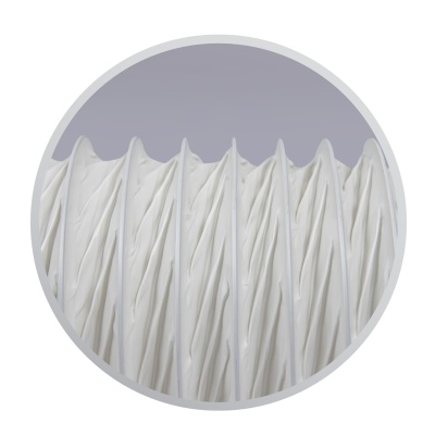 Воздуховод круглый гибкий PVC (P-160 мм/15 м)