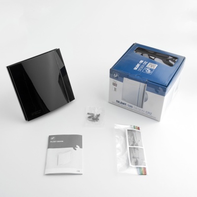 Вытяжной вентилятор Soler Palau SILENT-100 CZ BLACK DESIGN 4C