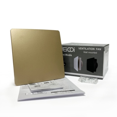 Накладной вентилятор Seicoi Floxy Design 100 Gold SMAZ04-01