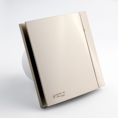 Вытяжной вентилятор с обратным клапаном Soler Palau SILENT-100 CRZ CHAMPAGNE DESIGN 4C